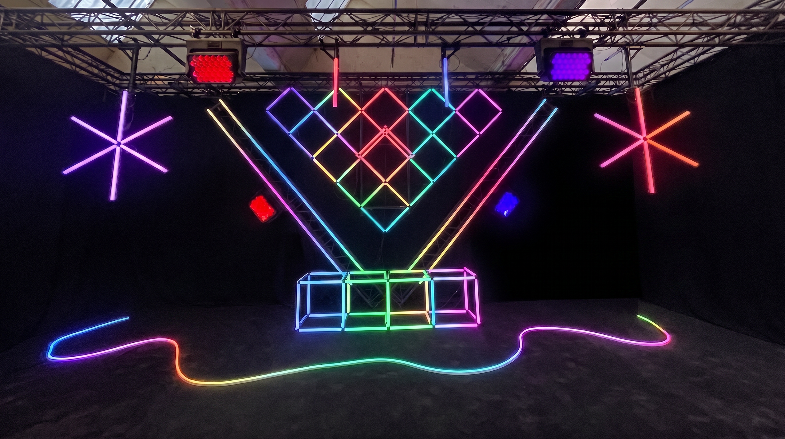 Scénographie lumineuse