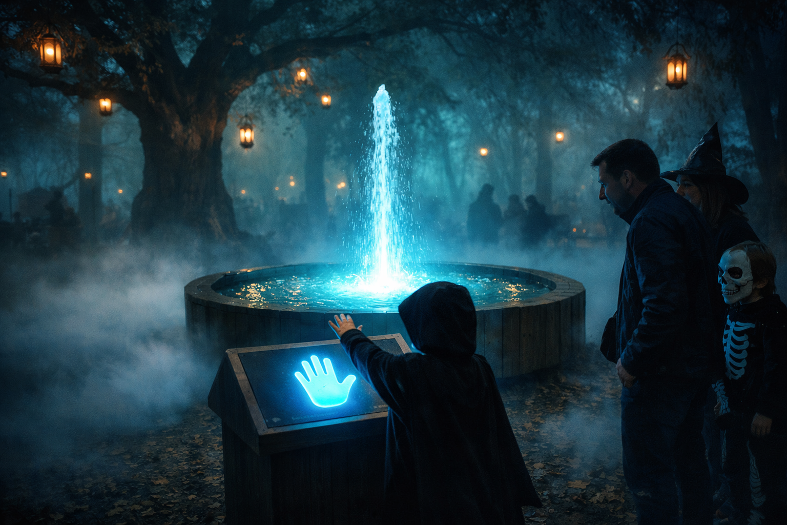 Le Jet d’eau Magique