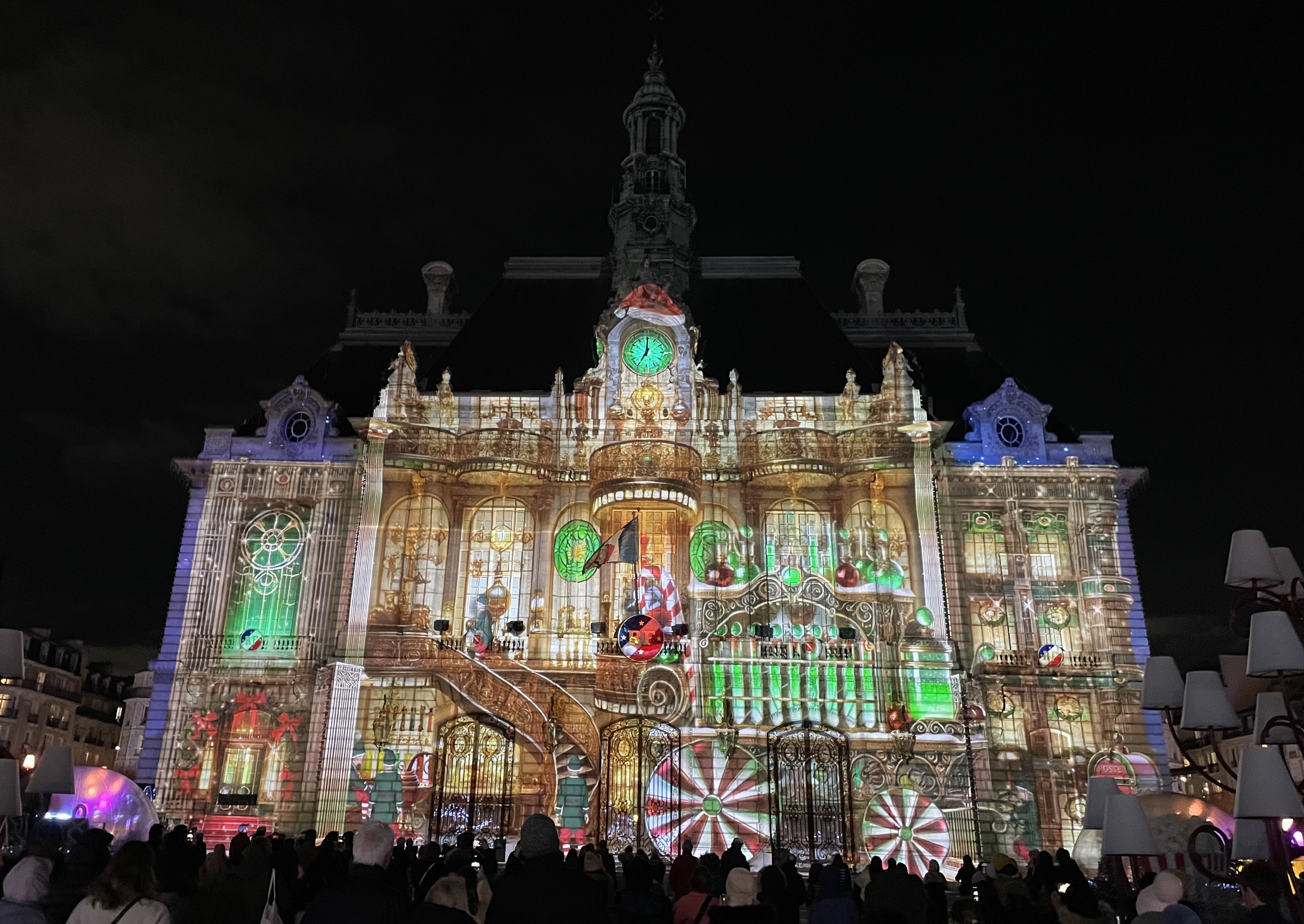 Vidéo mapping — scénario