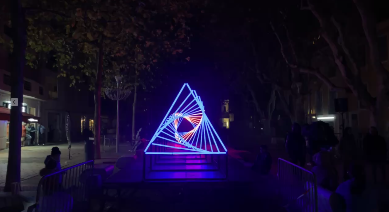 Illusion Géométrique – Light show immersif à Martigues