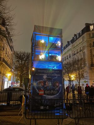 Projection booth in Levallois-Perret