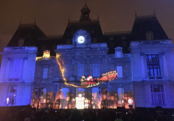 Saint-Maur-des-Fossés Christmas projection