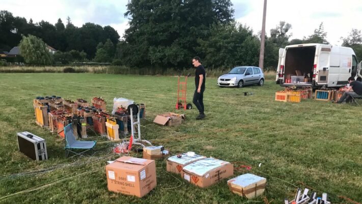 Pyrotechnic show — Chronix interactive firing system