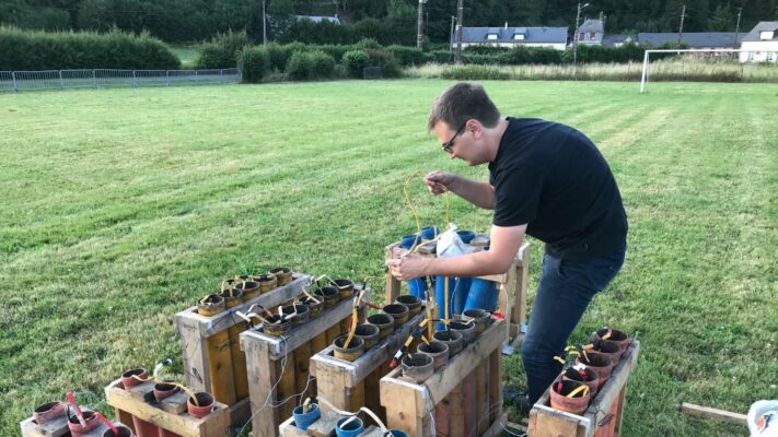 Pyrotechnic show — Chronix interactive firing system