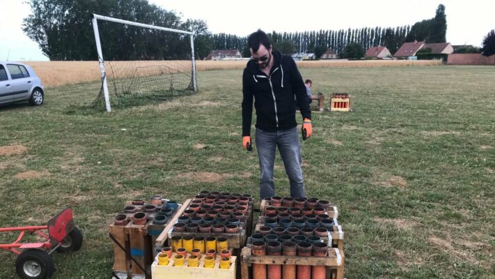 Pyrotechnic show — Chronix interactive firing system