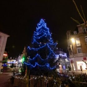 St-Quentin en Lumières Christmas tree