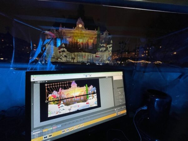 Town hall video mapping