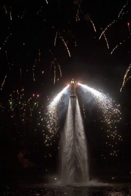 flyboard pyrotechnique